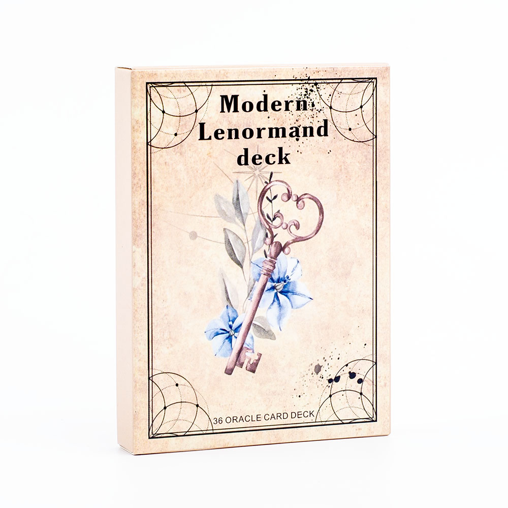 Board Game Illustrator - Modernes Lenormand-Deck-Brettspiel, englische Version, 36 Kartendeck,