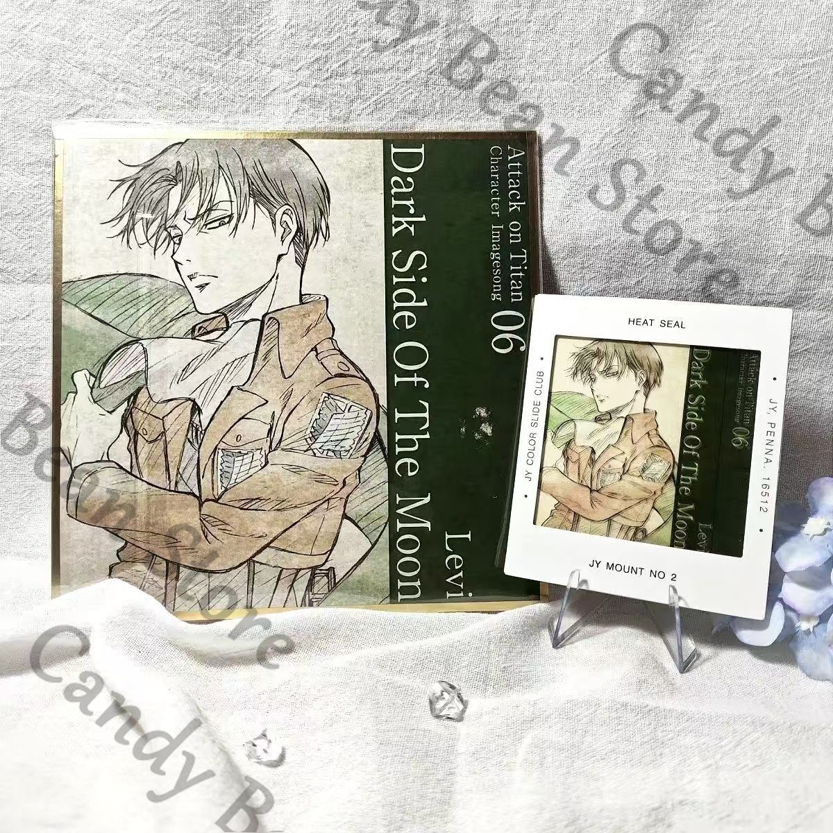 Board Game Illustrator - Anime Attack Sound Titan Levi Ackerman