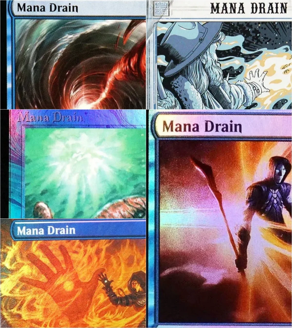 Board Game Quest - [‘’Mana Drain‘’] TCG Magical Cards Game