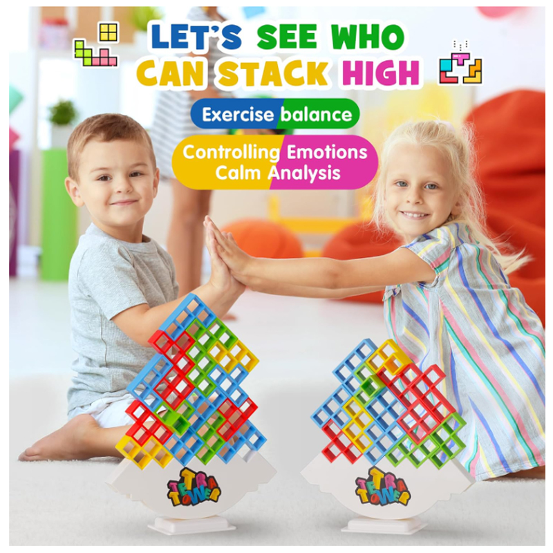 Neues 3D-Tetris-Turm-Balancier – Board Game Saboteur Bewertung und Preis