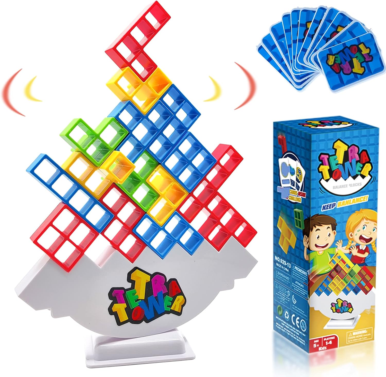 Neues 3D-Tetris-Turm-Balancier – Board Game Saboteur Bewertung und Preis