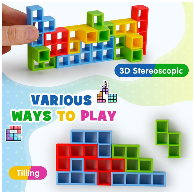 Neues 3D-Tetris-Turm-Balancier – Board Game Saboteur Bewertung und Preis