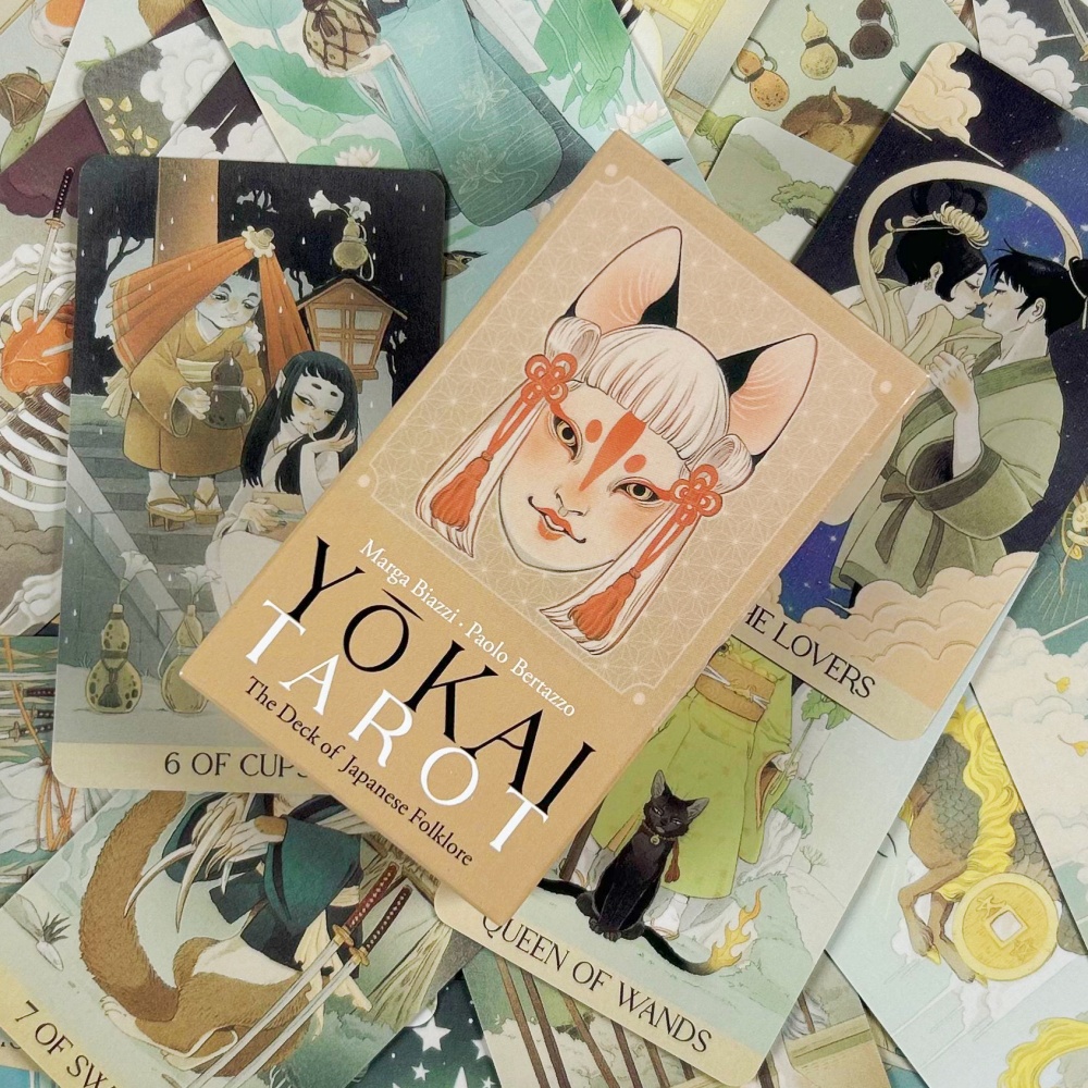 Yokai-Tarot-Deck, 78 Karten, b – Board Game Illustrator Bewertung und Preis