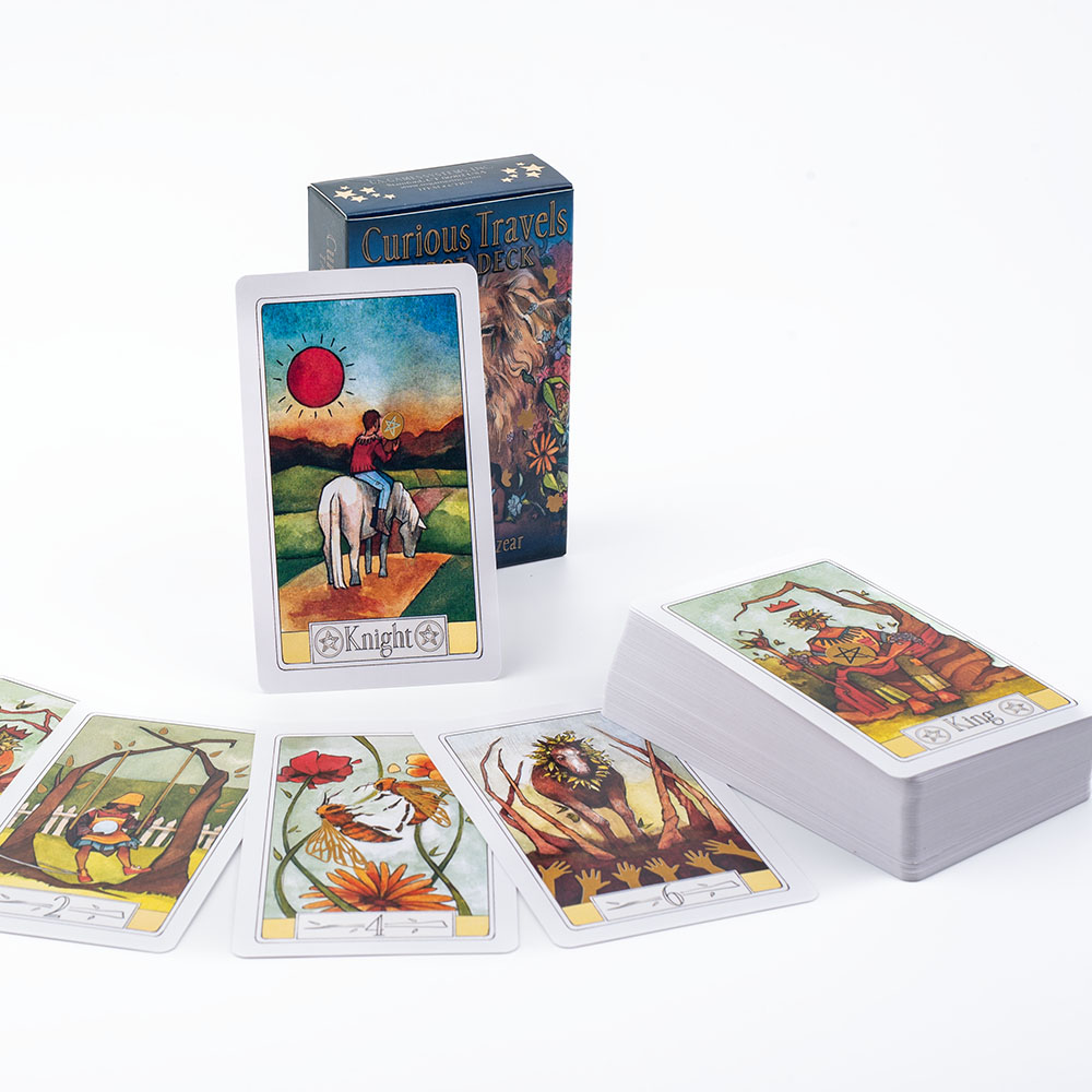 Curious Travels Tarot, 10,3 x  – Board Game Illustrator Bewertung und Preis