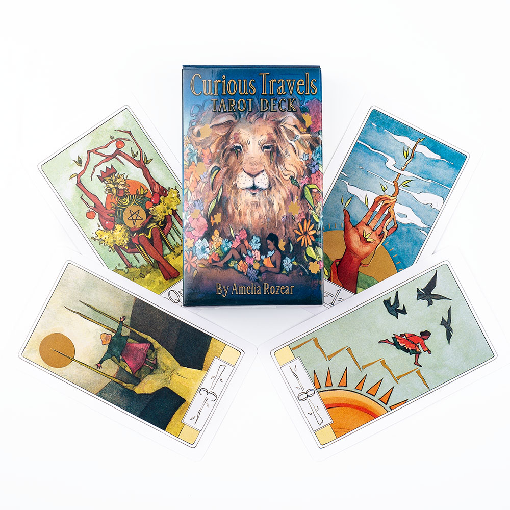 Curious Travels Tarot, 10,3 x  – Board Game Illustrator Bewertung und Preis