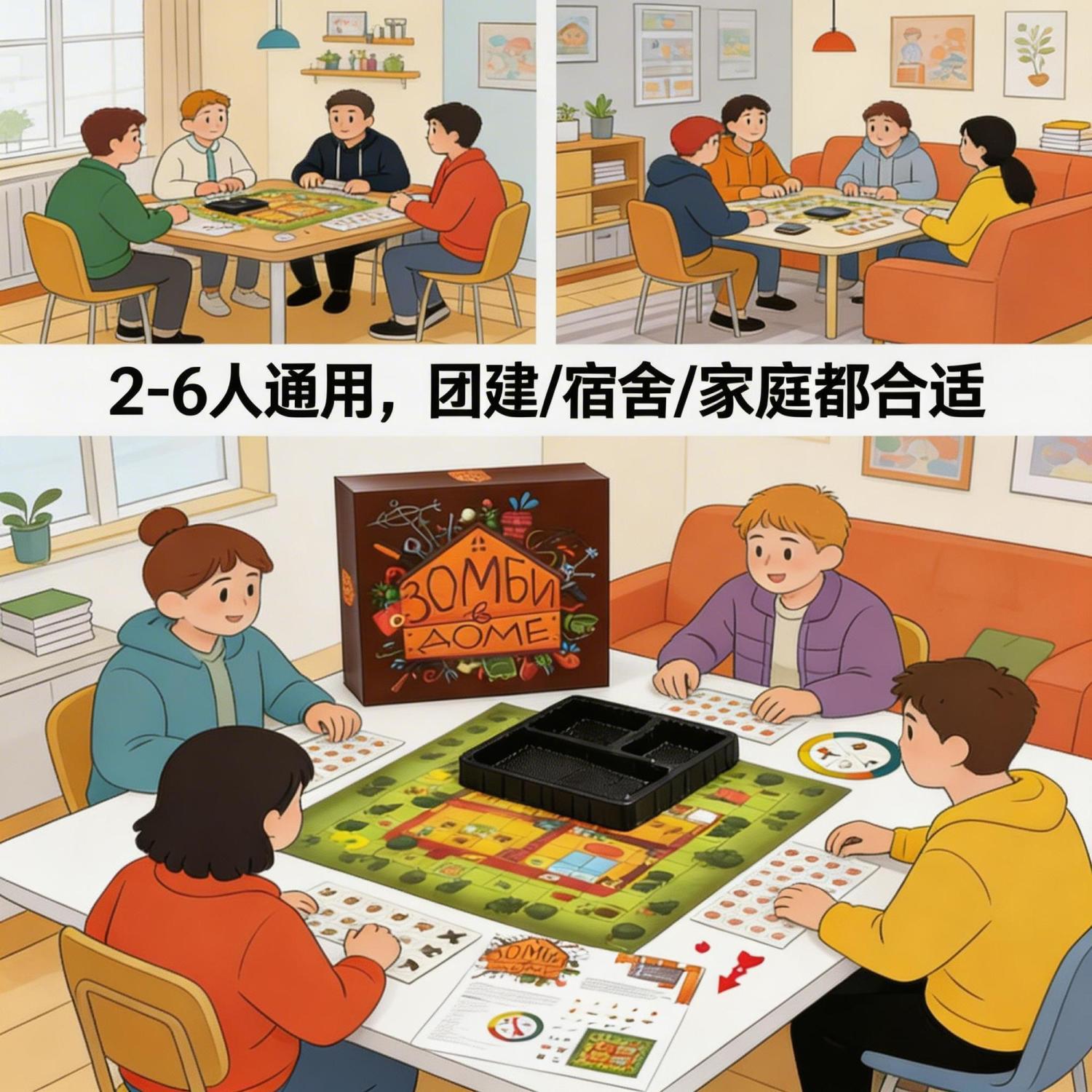 Russische Version des Zombie-S – Board Game Survive The Island Bewertung und Preis