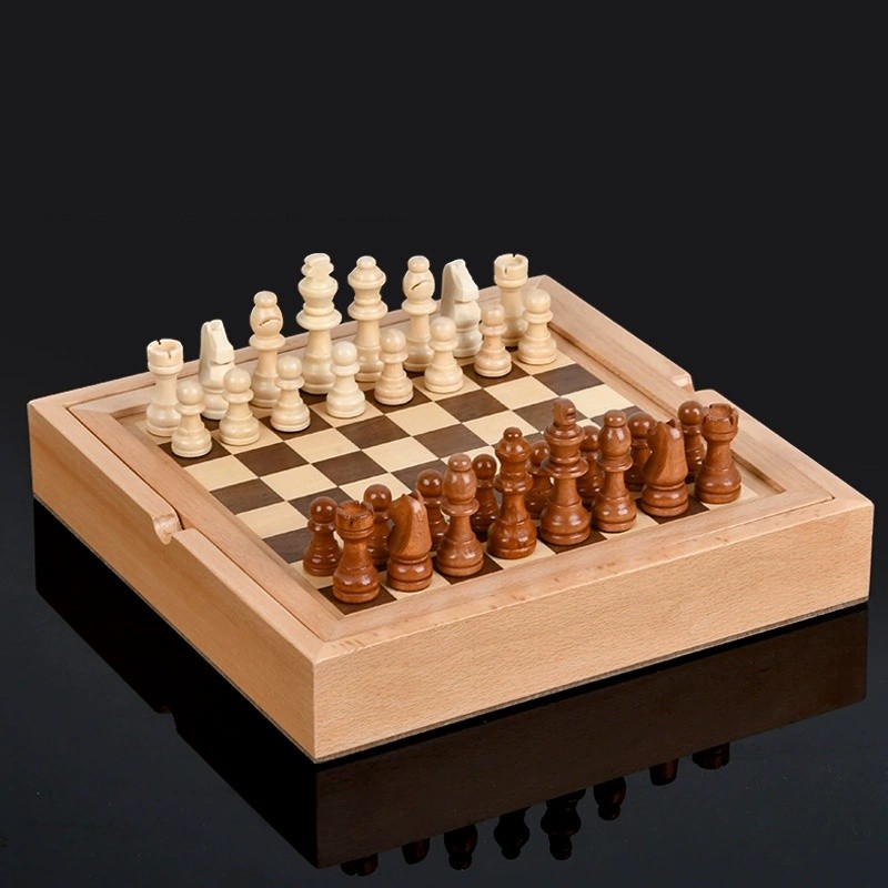 5-in-1 Holz-Schachbrett Handge – Board Game Yearbook Bewertung und Preis